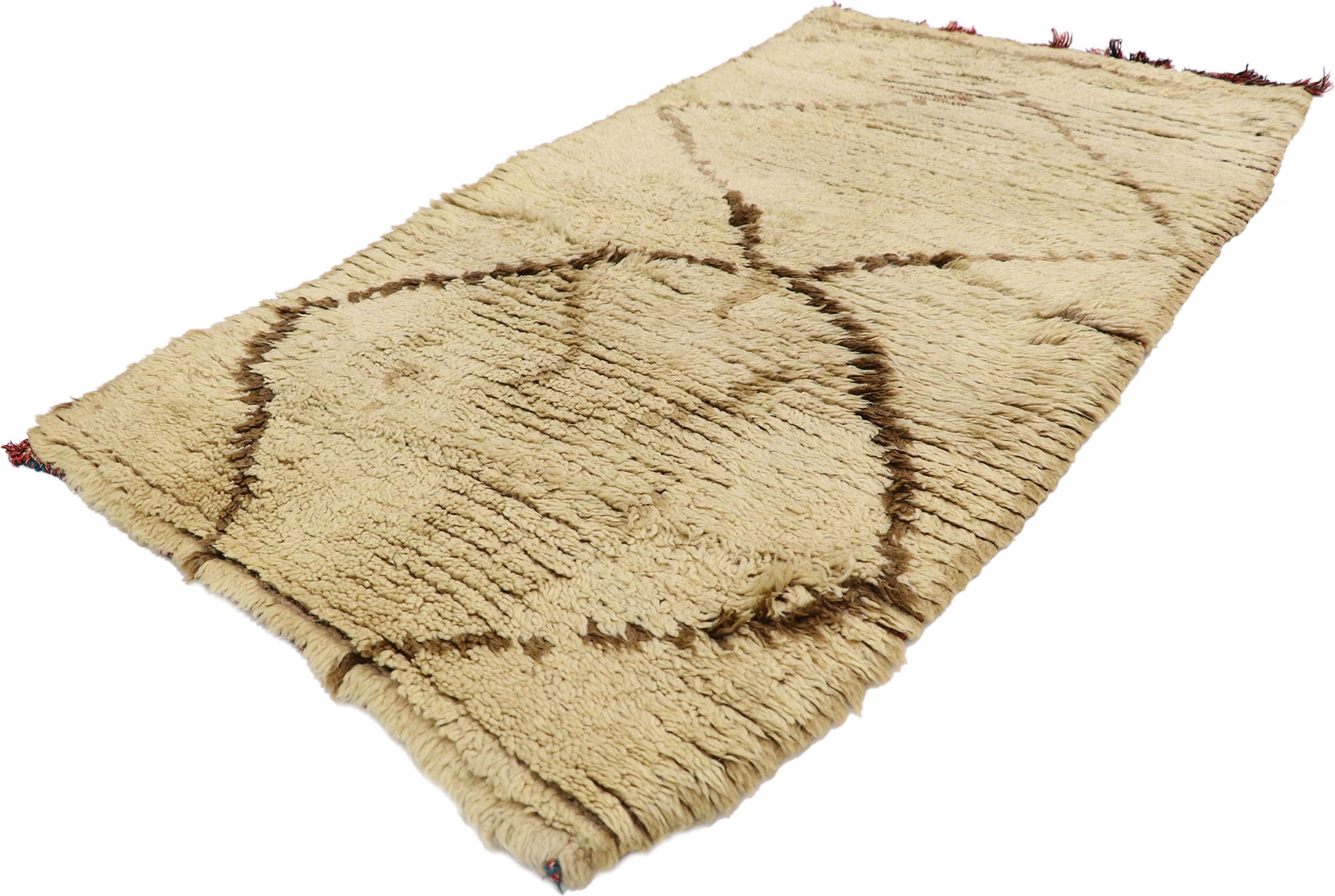 3 x 5 Vintage Moroccan Azilal Rug 21553