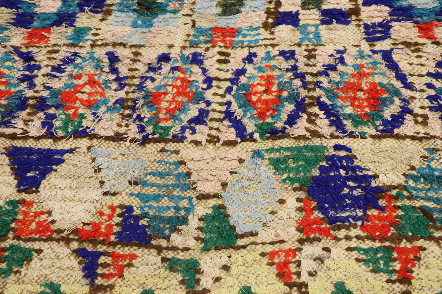 4 x 8 Vintage Moroccan Azilal Rug 21557