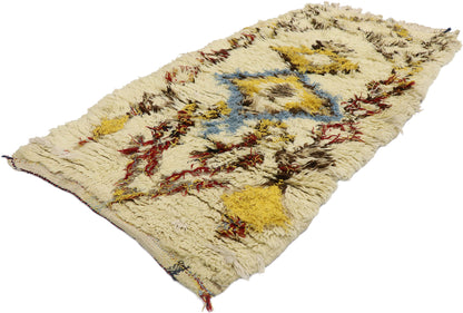 3 x 5 Vintage Moroccan Azilal Rug 21560