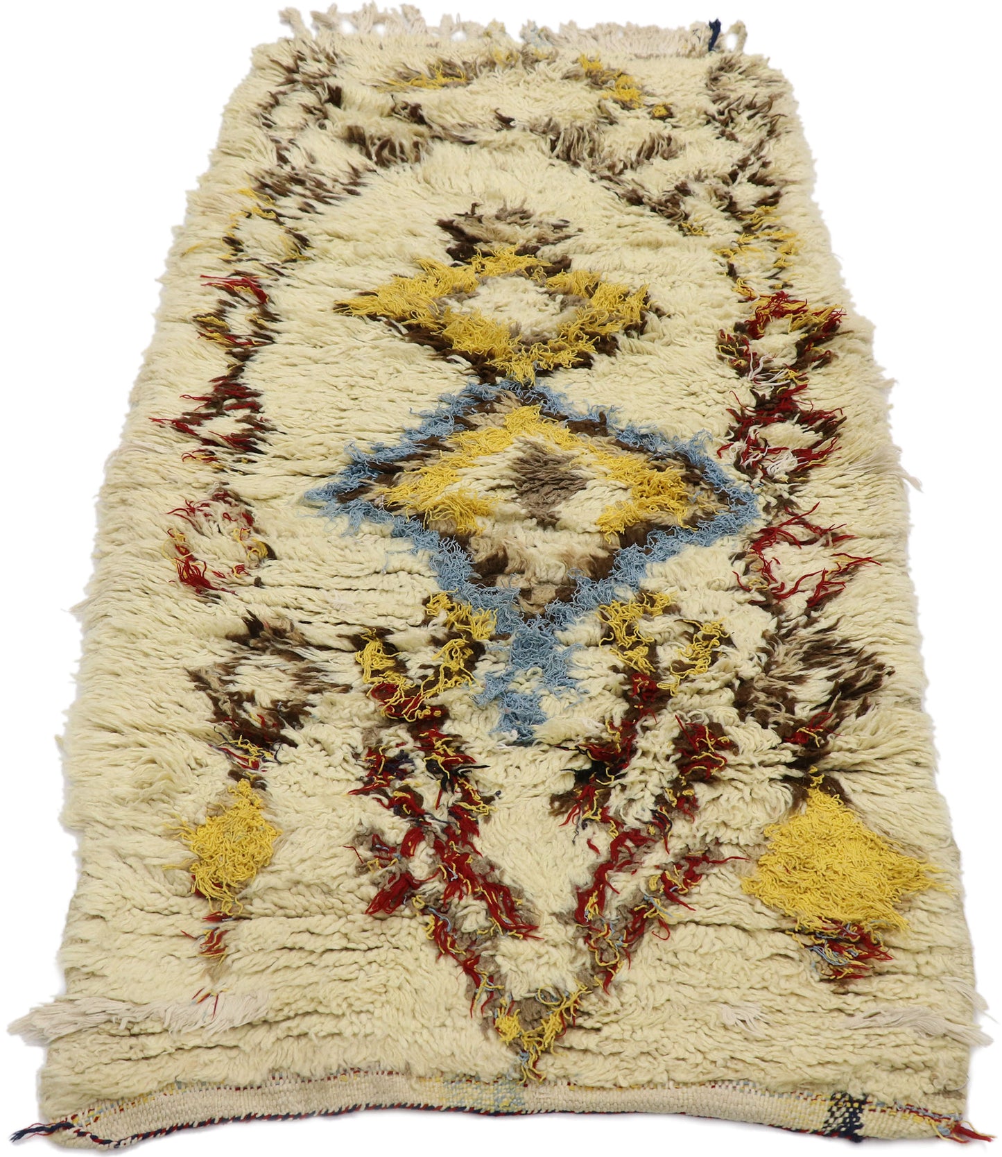 3 x 5 Vintage Moroccan Azilal Rug 21560