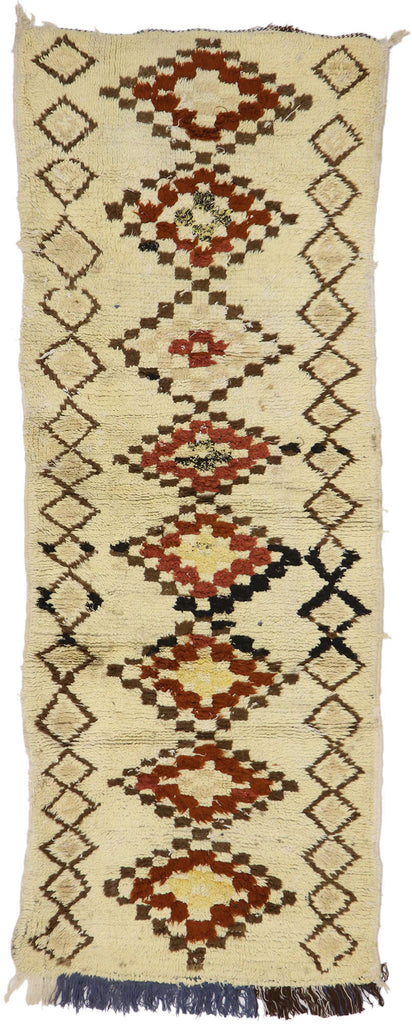 3 x 7 Vintage Moroccan Azilal Rug 21561