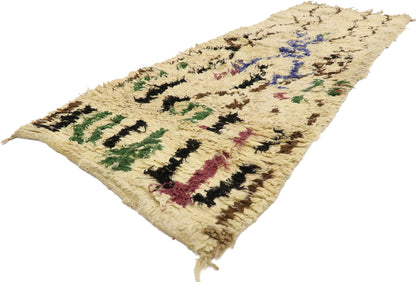 3 x 7 Vintage Moroccan Rug 21565