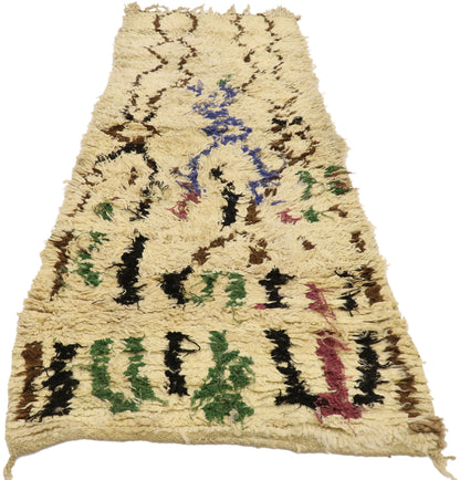 3 x 7 Vintage Moroccan Rug 21565