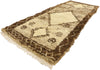 3 x 6 Vintage Neutral Moroccan Rug 21566