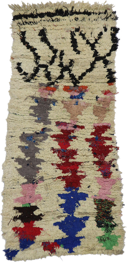 3 x 6 Vintage Moroccan Azilal Rug 21572