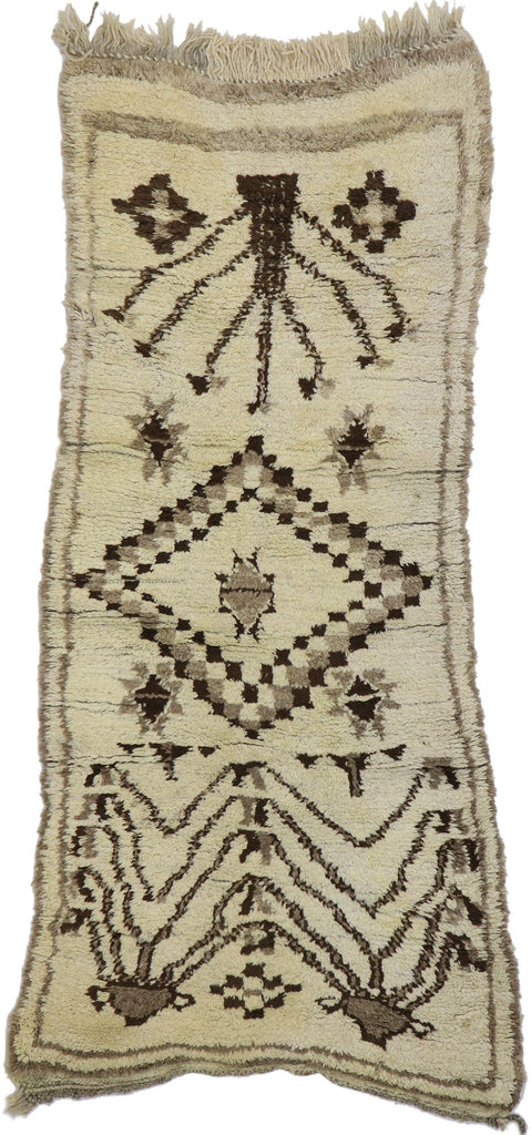 3 x 6 Vintage Moroccan Azilal Rug 21573