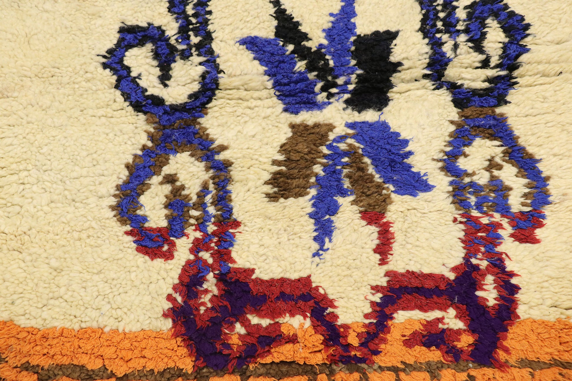 3 x 5 Vintage Moroccan Azilal Rug 21576