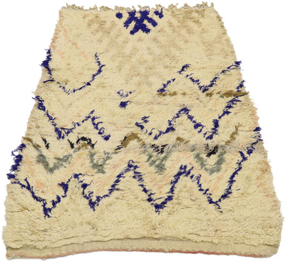 3 x 4 Vintage Moroccan Azilal Rug 21577