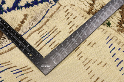 3 x 5 Vintage Moroccan Azilal Rug 21584