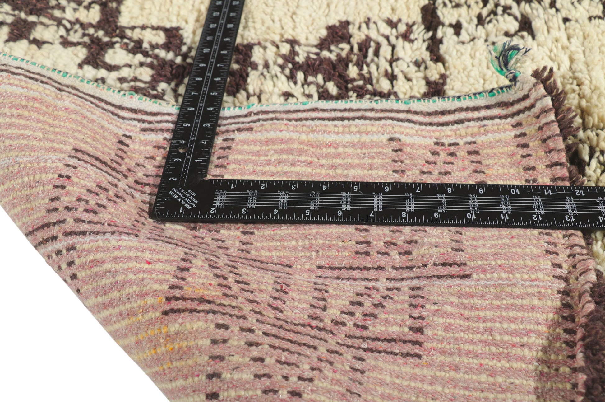 4 x 7 Vintage Moroccan Azilal Rug 21588