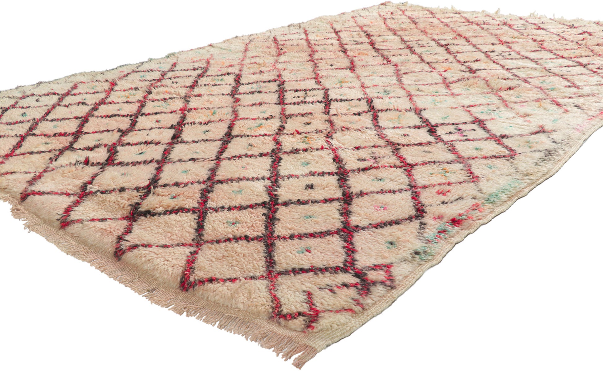 6 x 9 Vintage Moroccan Rug 21589