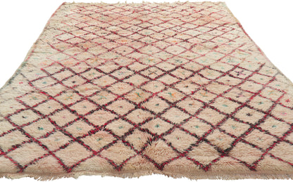 6 x 9 Vintage Moroccan Rug 21589