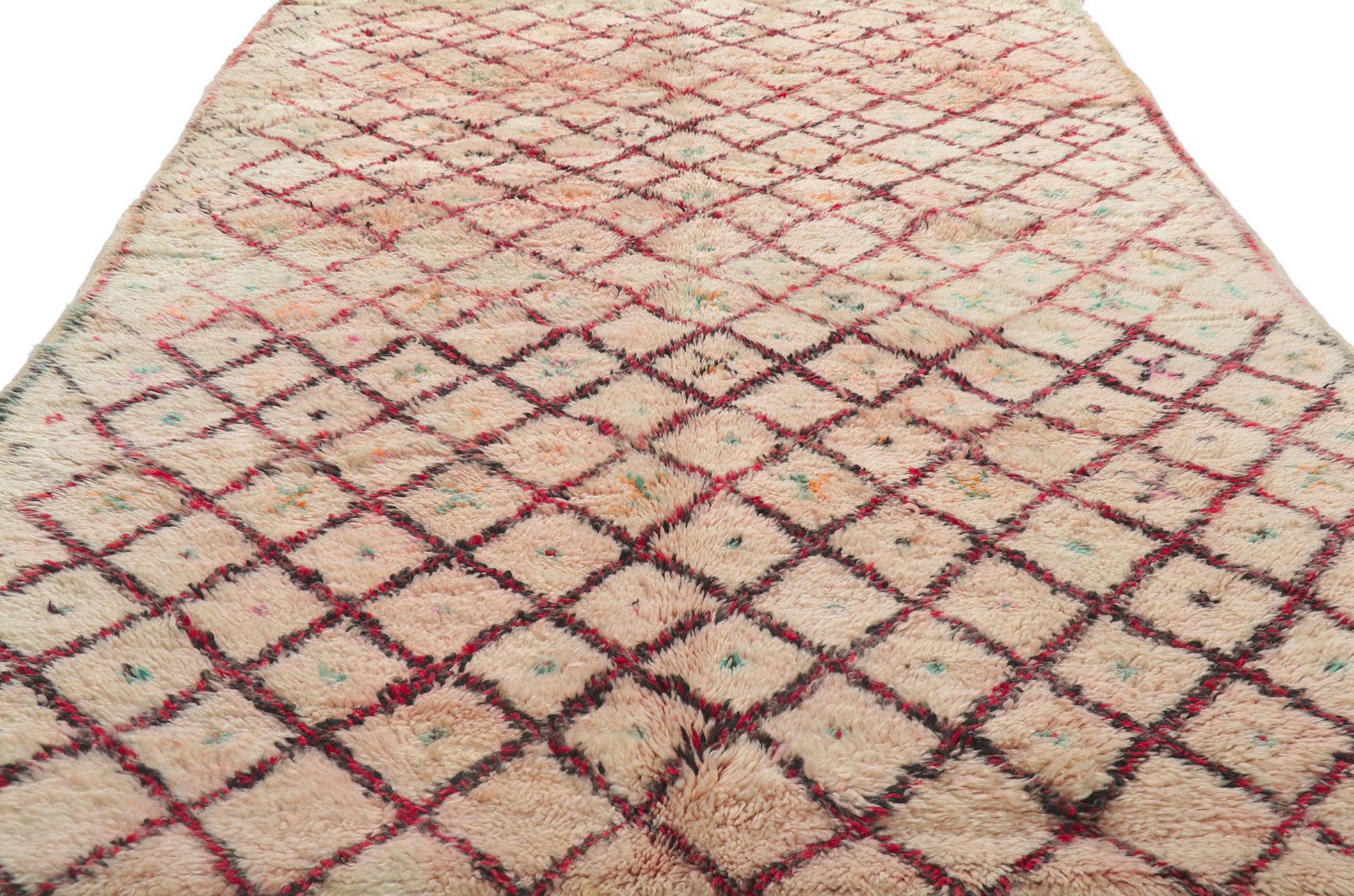 6 x 9 Vintage Moroccan Rug 21589