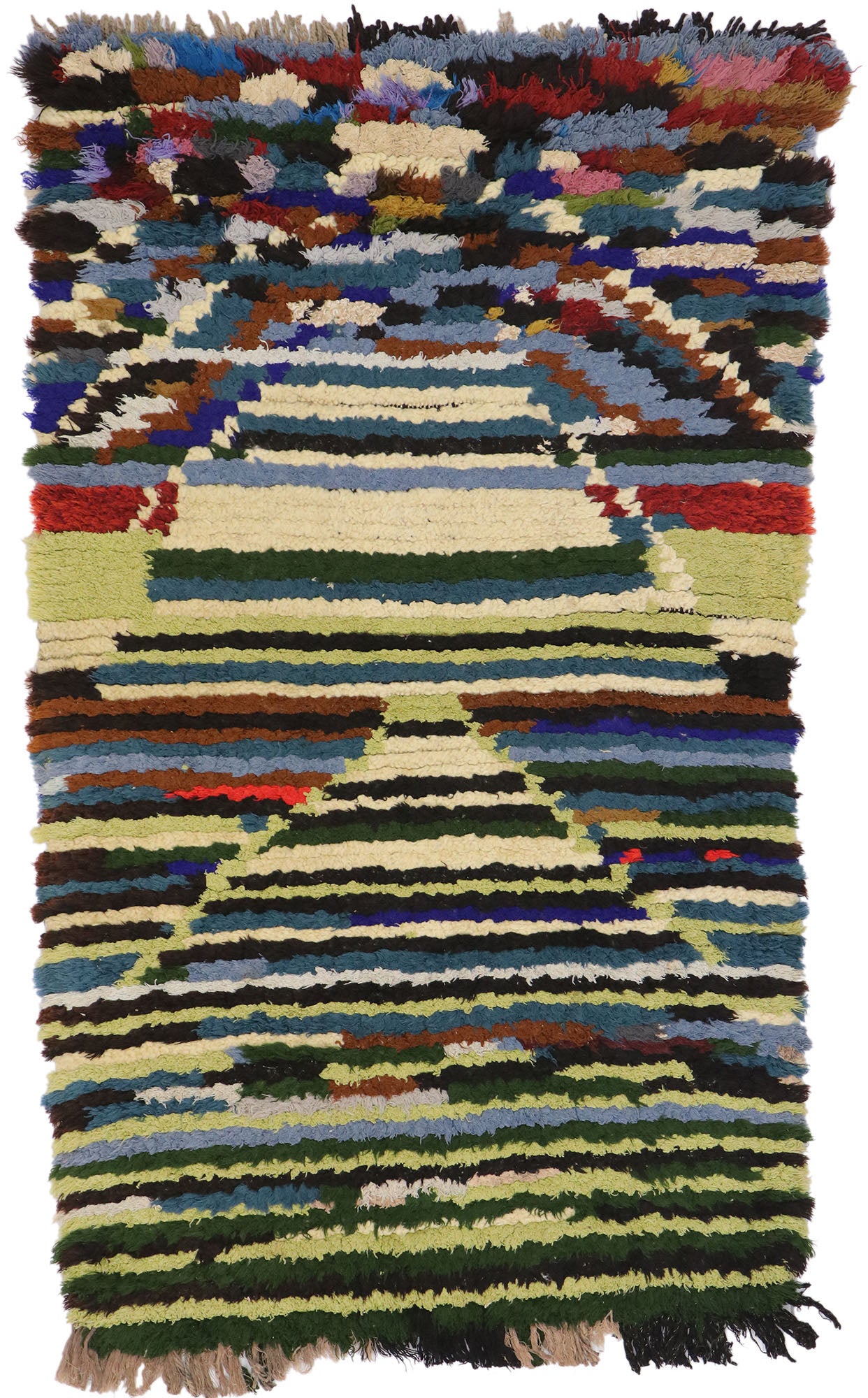 3 x 5 Vintage Moroccan Rug 21597