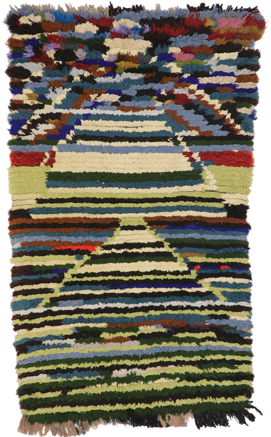 3 x 5 Vintage Moroccan Rug 21597