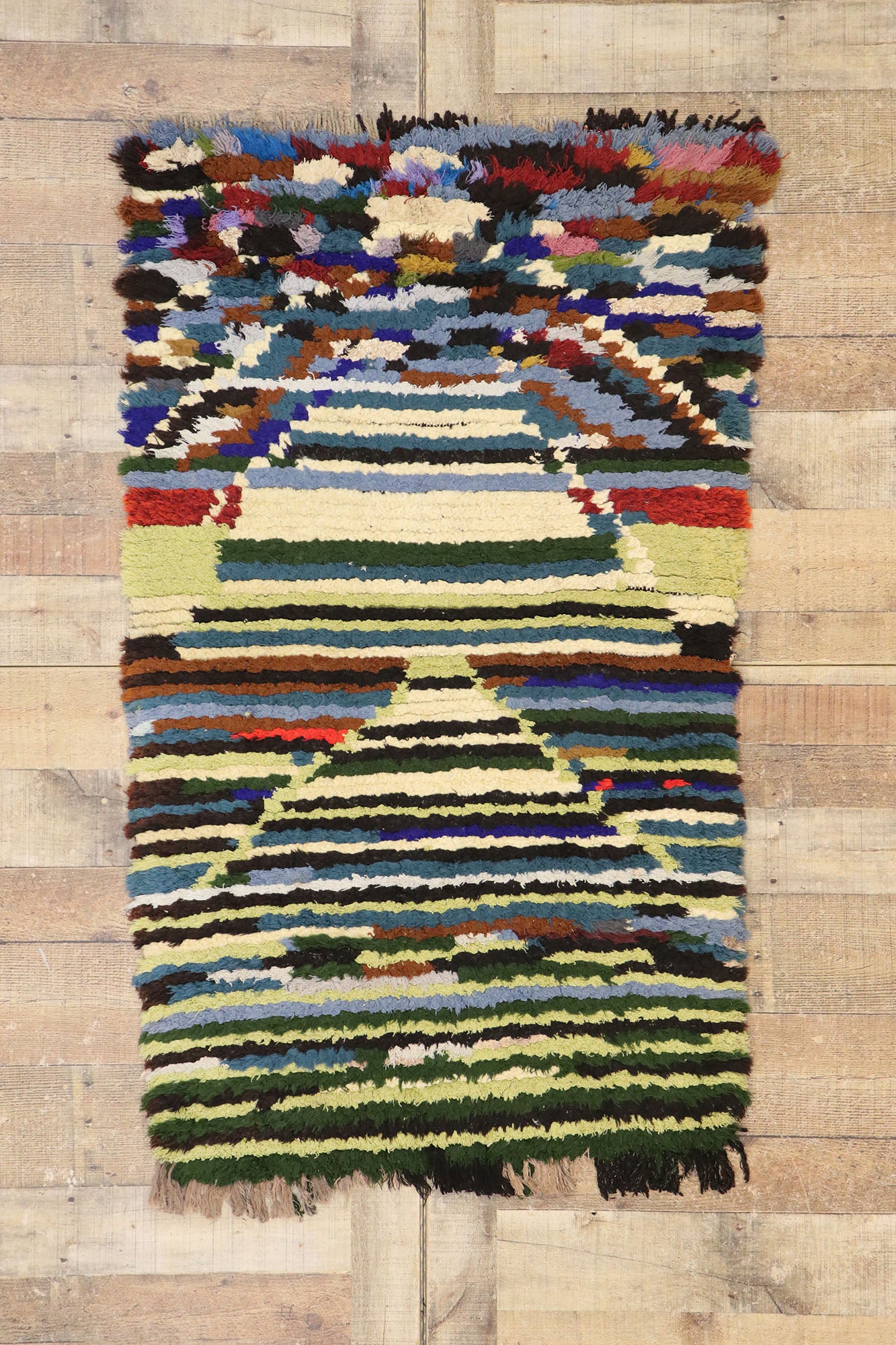 3 x 5 Vintage Moroccan Rug 21597