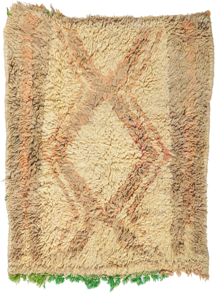 3 x 3 Vintage Moroccan Azilal Rug 21599