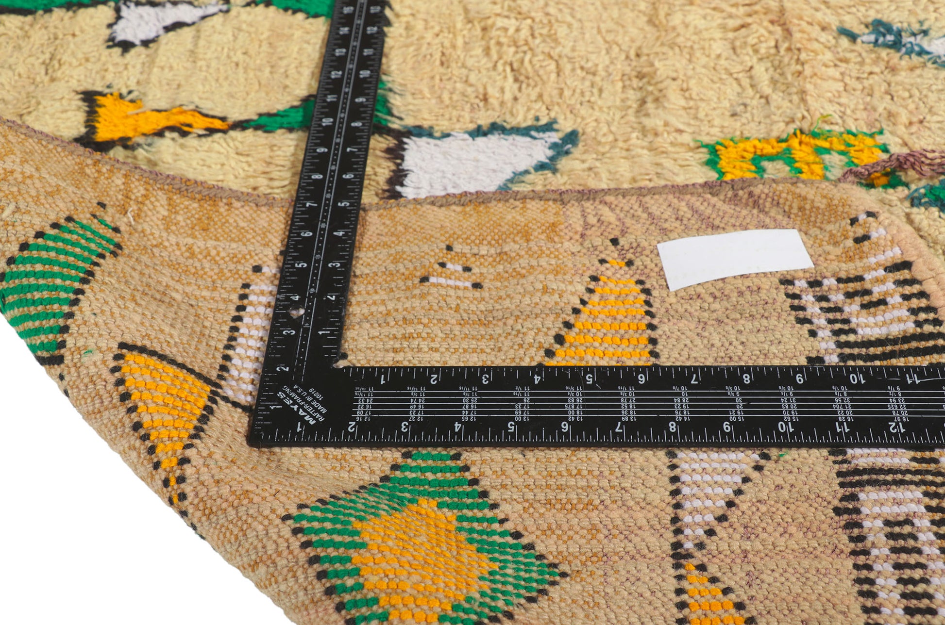 4 x 6 Vintage Moroccan Azilal Rug 21603