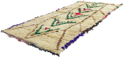 3 x 6 Vintage Moroccan Azilal Rug 21604