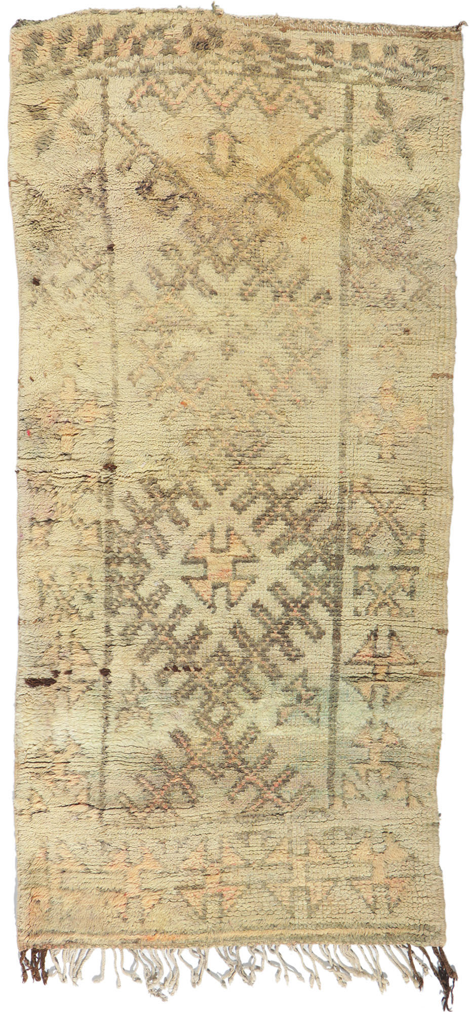 3 x 6 Vintage Moroccan Rug 21609