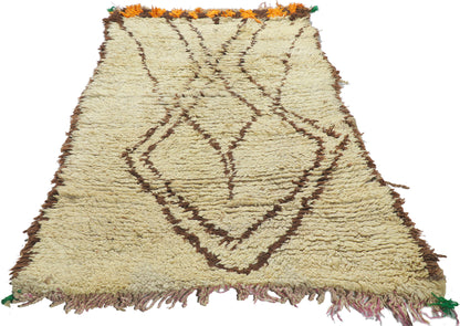 3 x 5 Vintage Moroccan Azilal Rug 21610