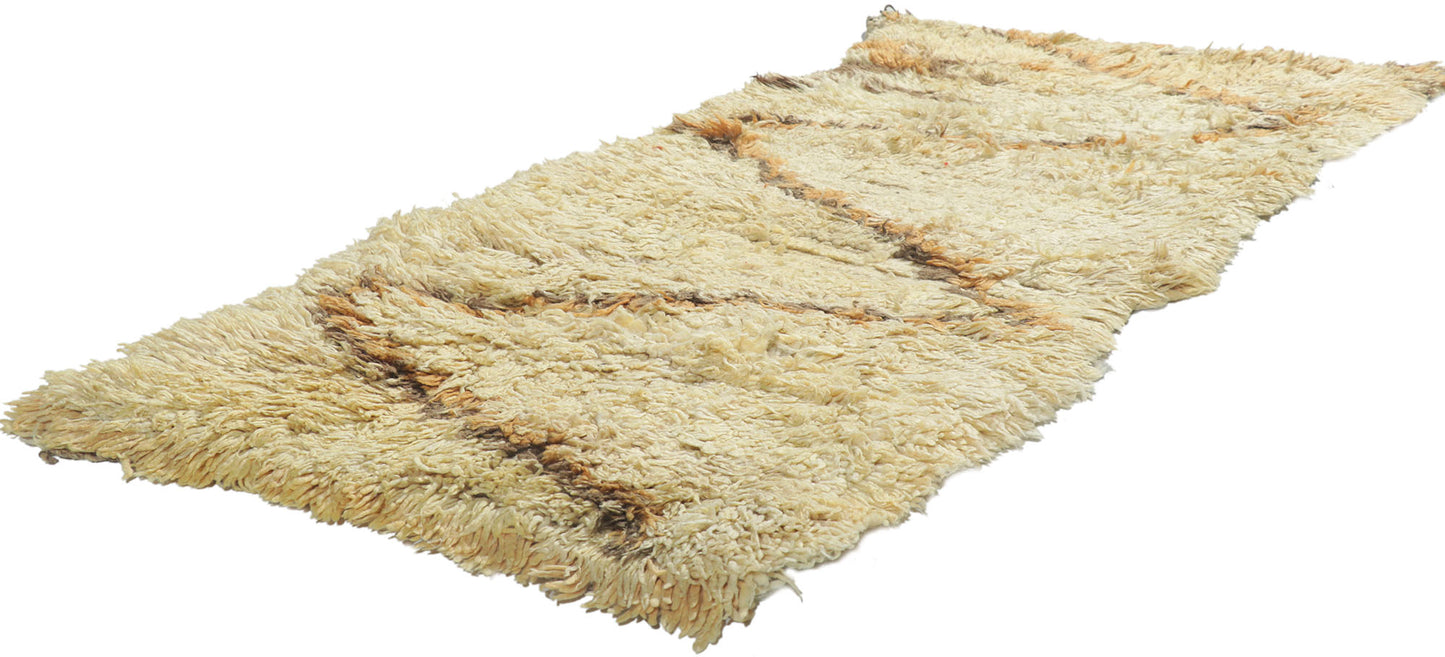 2 x 5 Vintage Moroccan Azilal Rug 21612