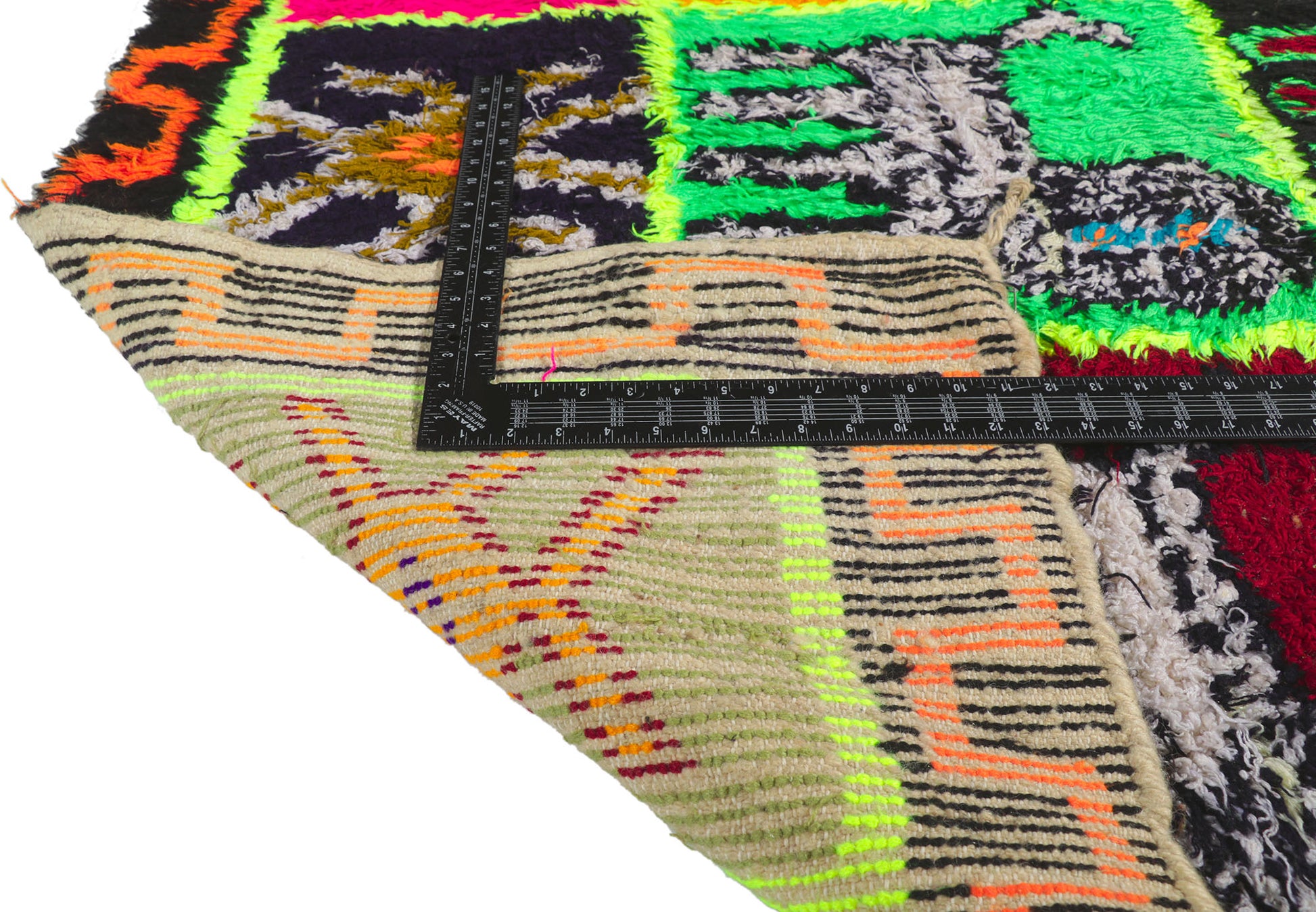 5 x 6 Vintage Moroccan Azilal Rug 21614