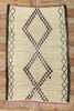 4 x 6 Vintage Moroccan Beni Ourain Rug 21615