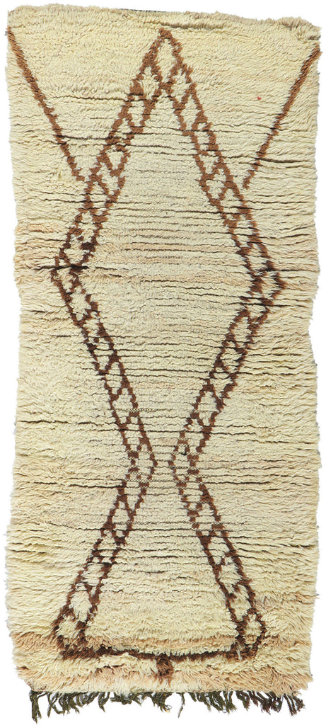 3 x 6 Vintage Moroccan Azilal Rug 21616