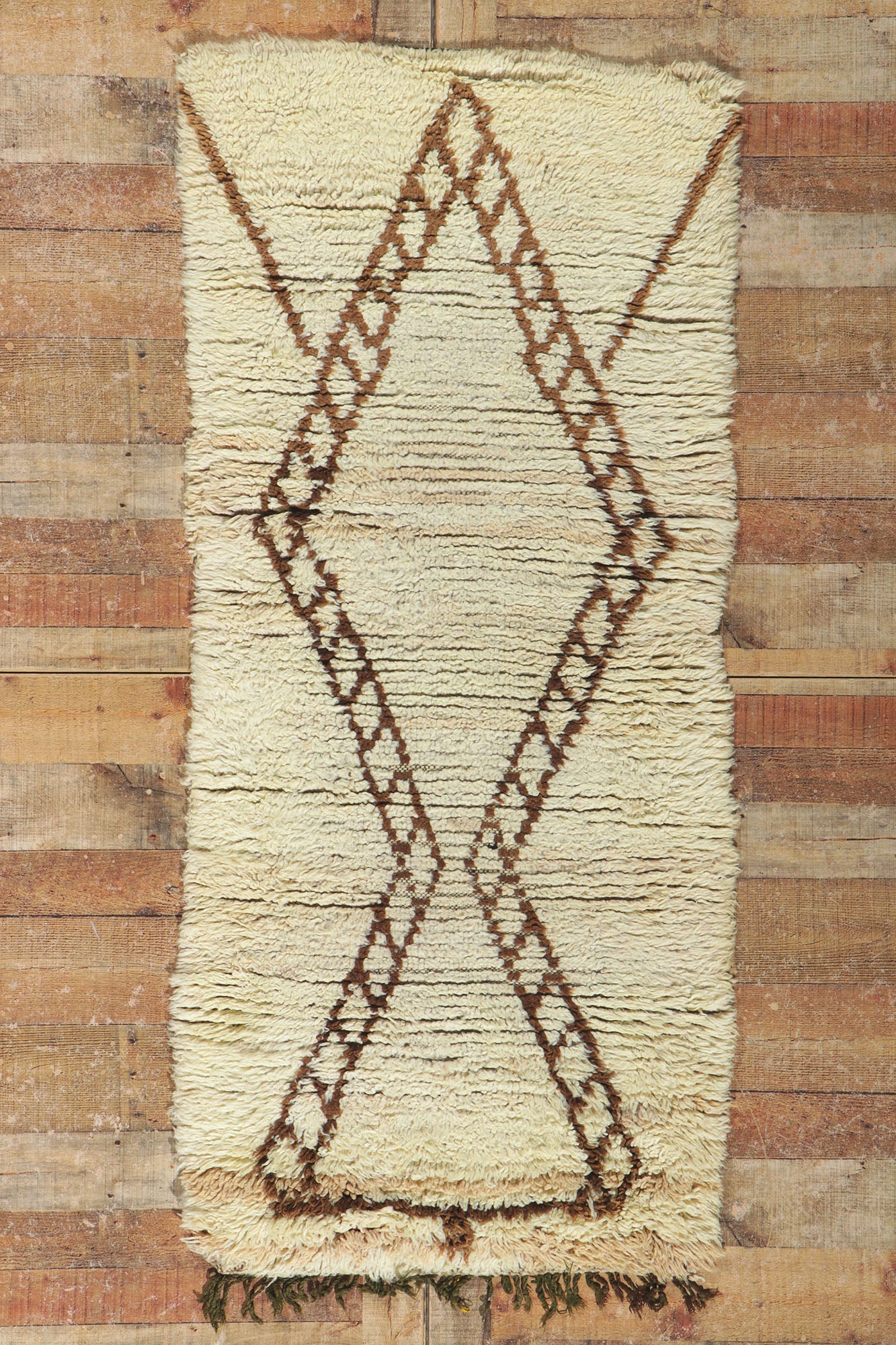 3 x 6 Vintage Moroccan Azilal Rug 21616