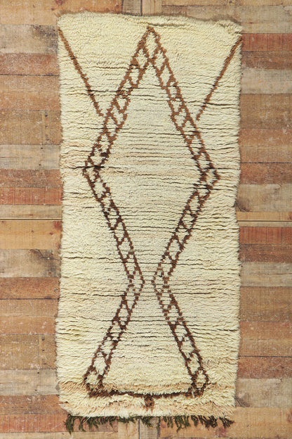 3 x 6 Vintage Moroccan Azilal Rug 21616