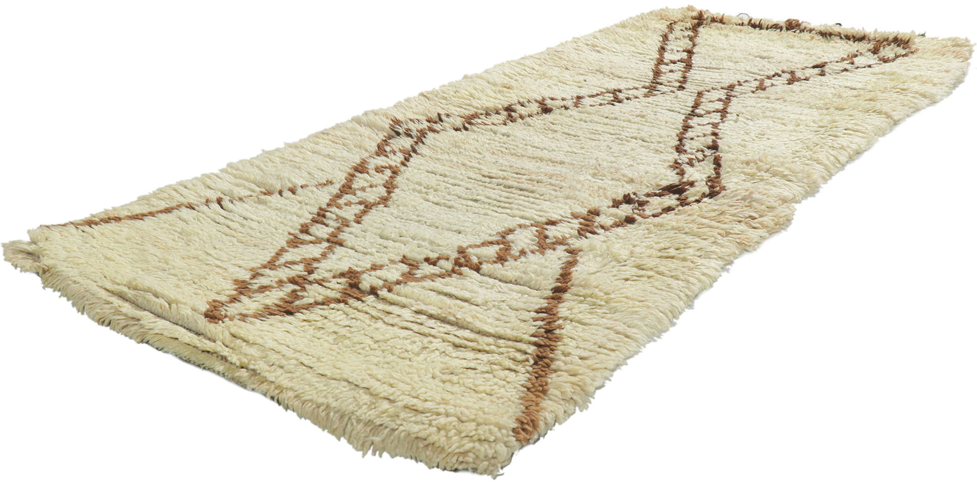 3 x 6 Vintage Moroccan Azilal Rug 21616