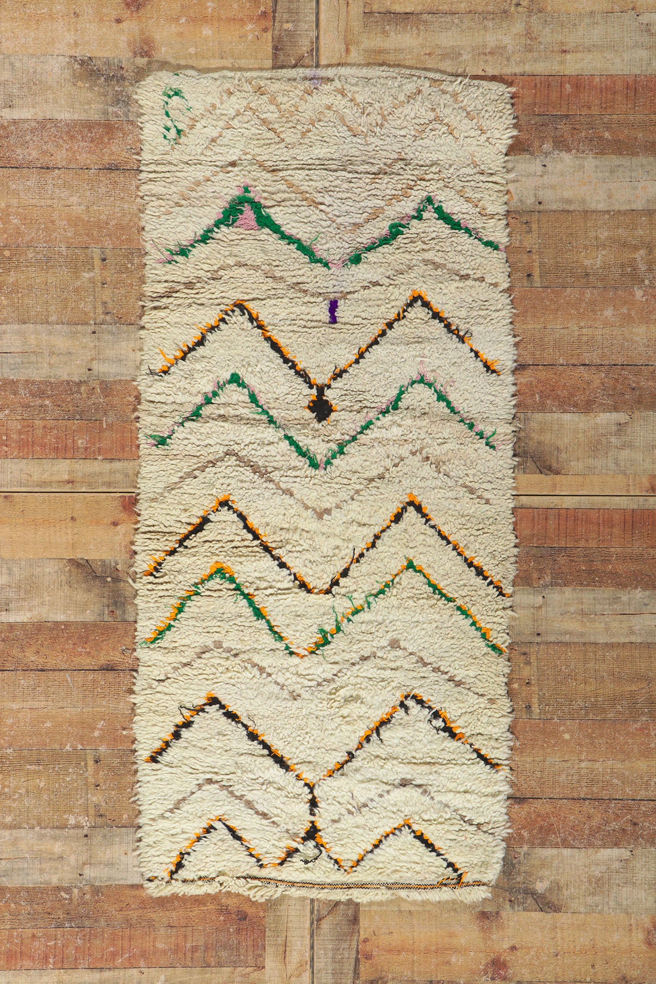 3 x 6 Vintage Moroccan Azilal Rug 21618