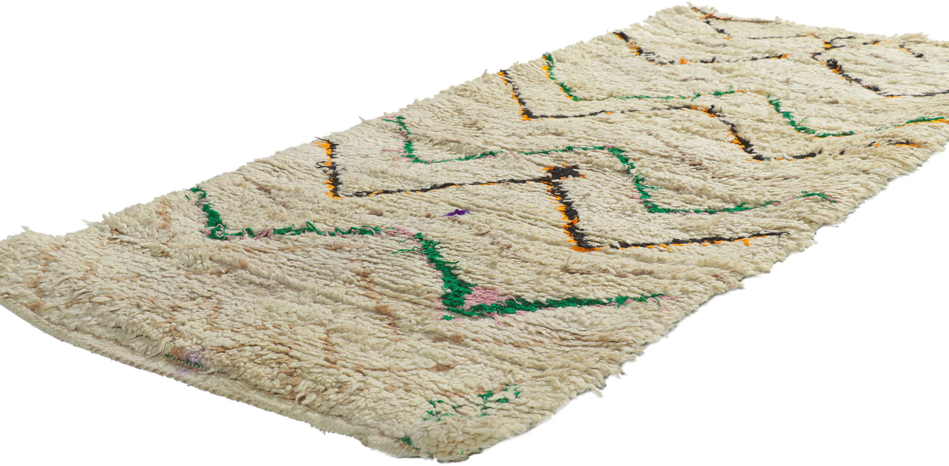 3 x 6 Vintage Moroccan Azilal Rug 21618