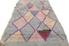 3 x 5 Vintage Moroccan Boucherouite Rag Rug 21620
