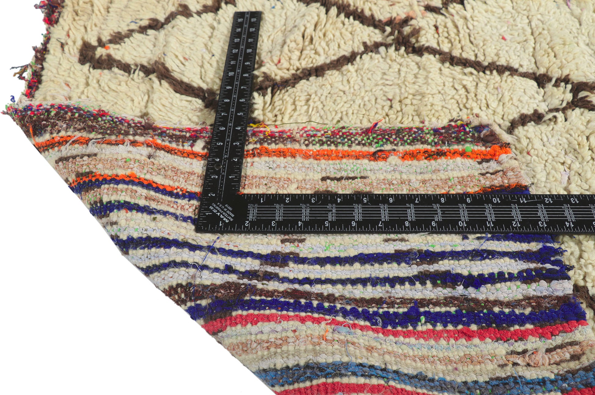 3 x 7 Vintage Moroccan Azilal Rug 21622