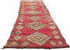 3 x 10 Vintage Red Moroccan Hallway Runner 21624