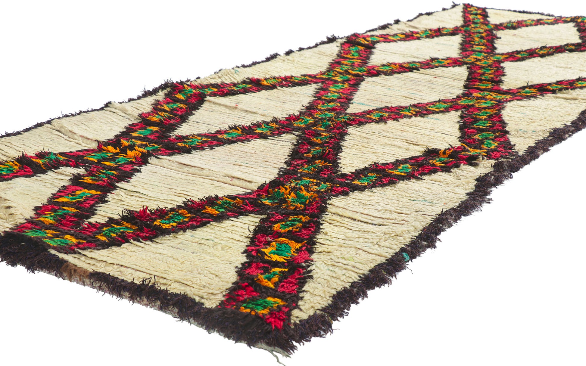 3 x 8 Vintage Moroccan Azilal Rug 21625