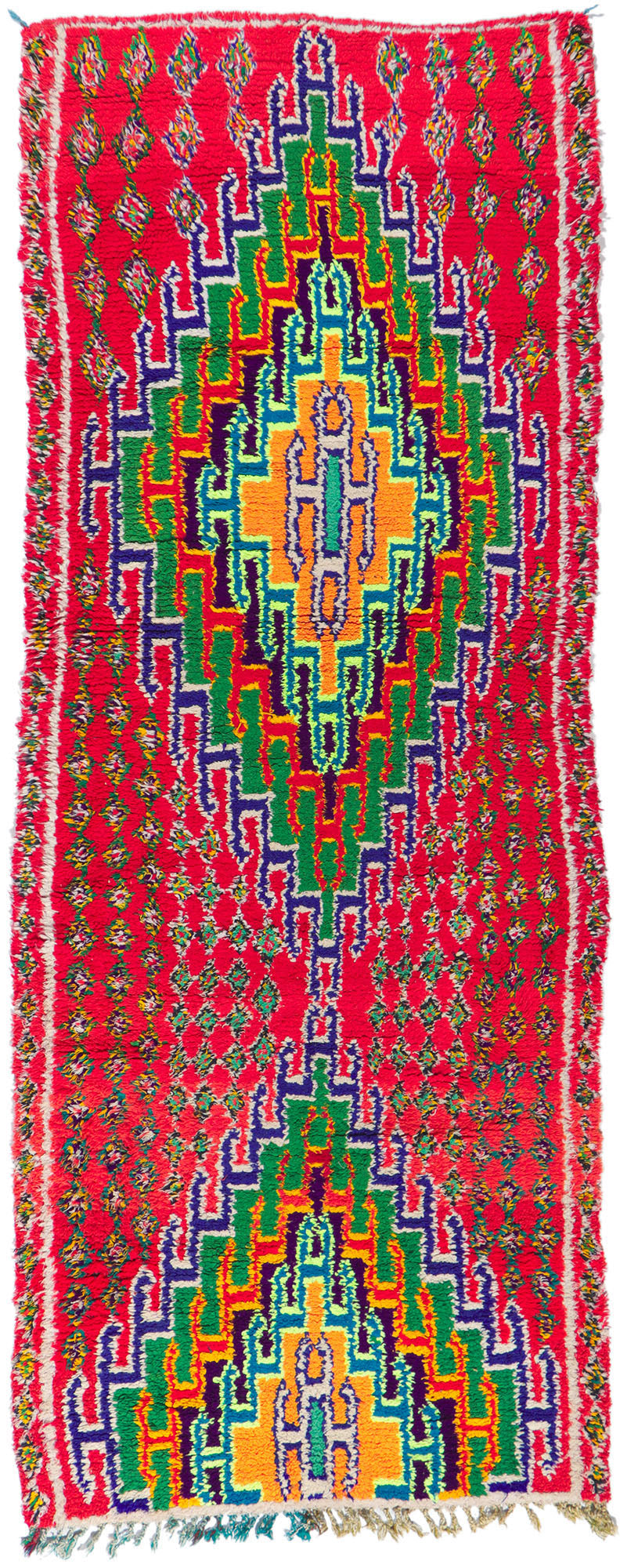 3 x 9 Vintage Moroccan Azilal Rug 21628