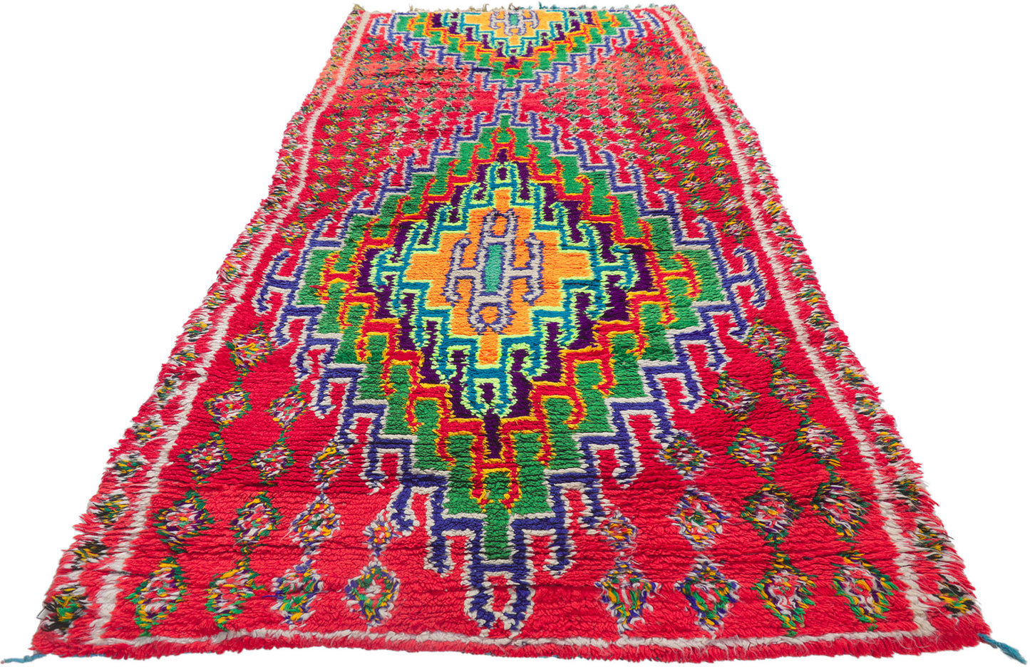3 x 9 Vintage Moroccan Azilal Rug 21628