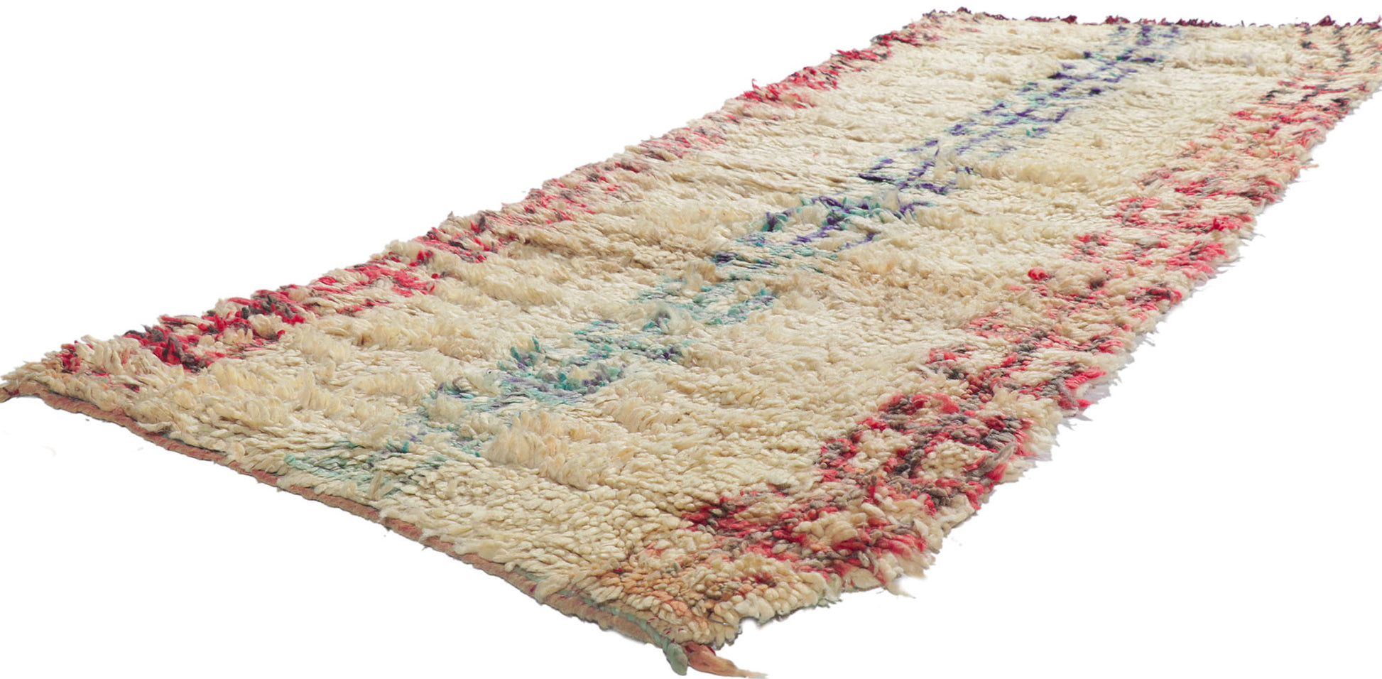 2 x 7 Vintage Moroccan Azilal Rug 21635