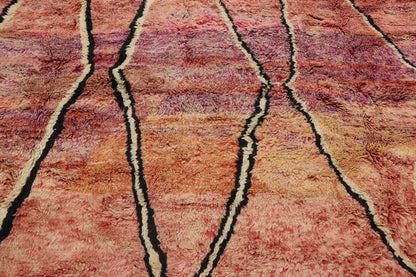 10 x 13 Modern Beni Mrirt Moroccan Rug 21648