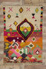 5 x 8 Vintage Boujad Moroccan Rug 21653