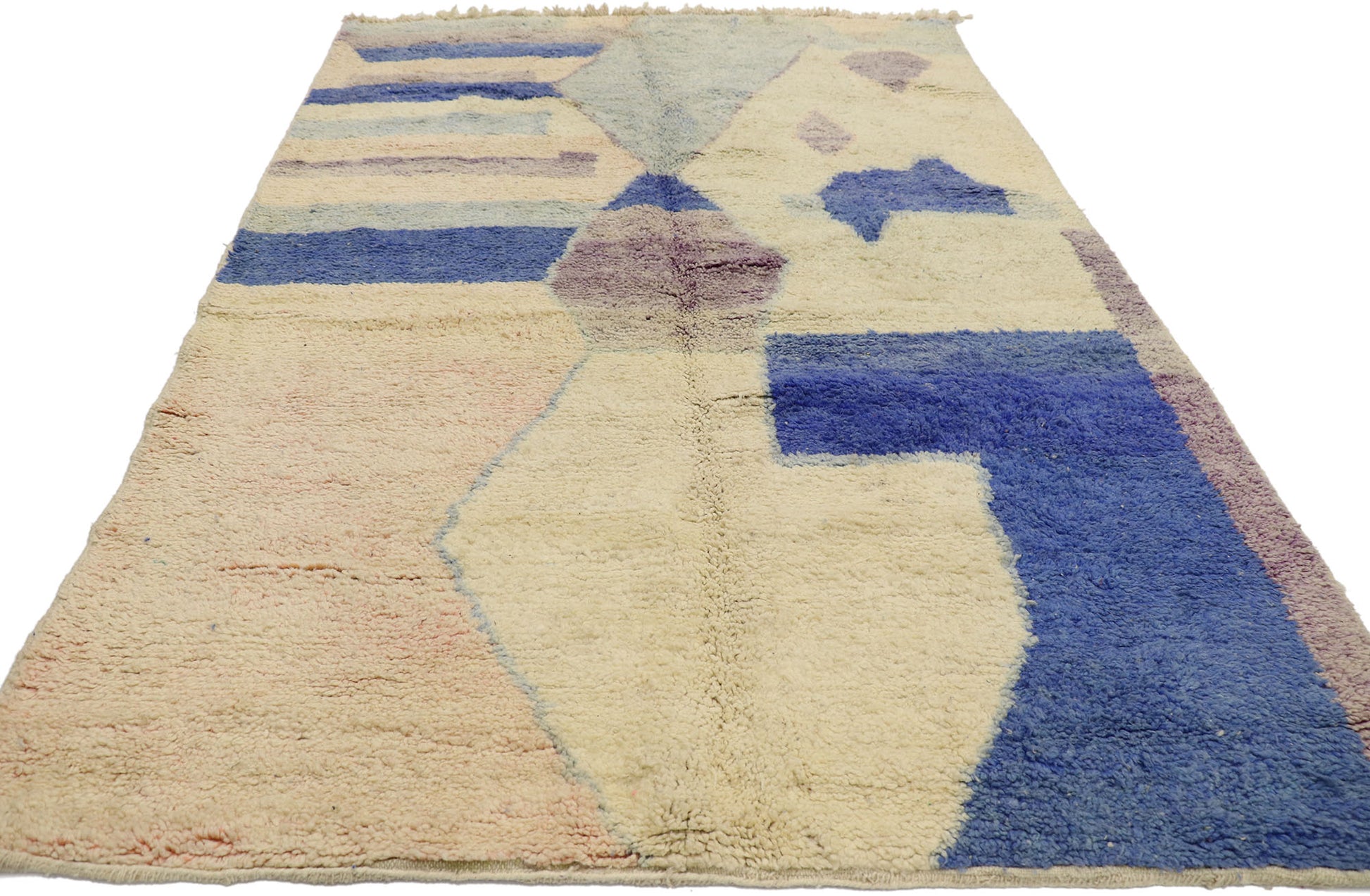 5 x 8 Vintage Boujad Moroccan Rug 21655