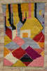 5 x 8 Vintage Boujad Moroccan Rug 21656