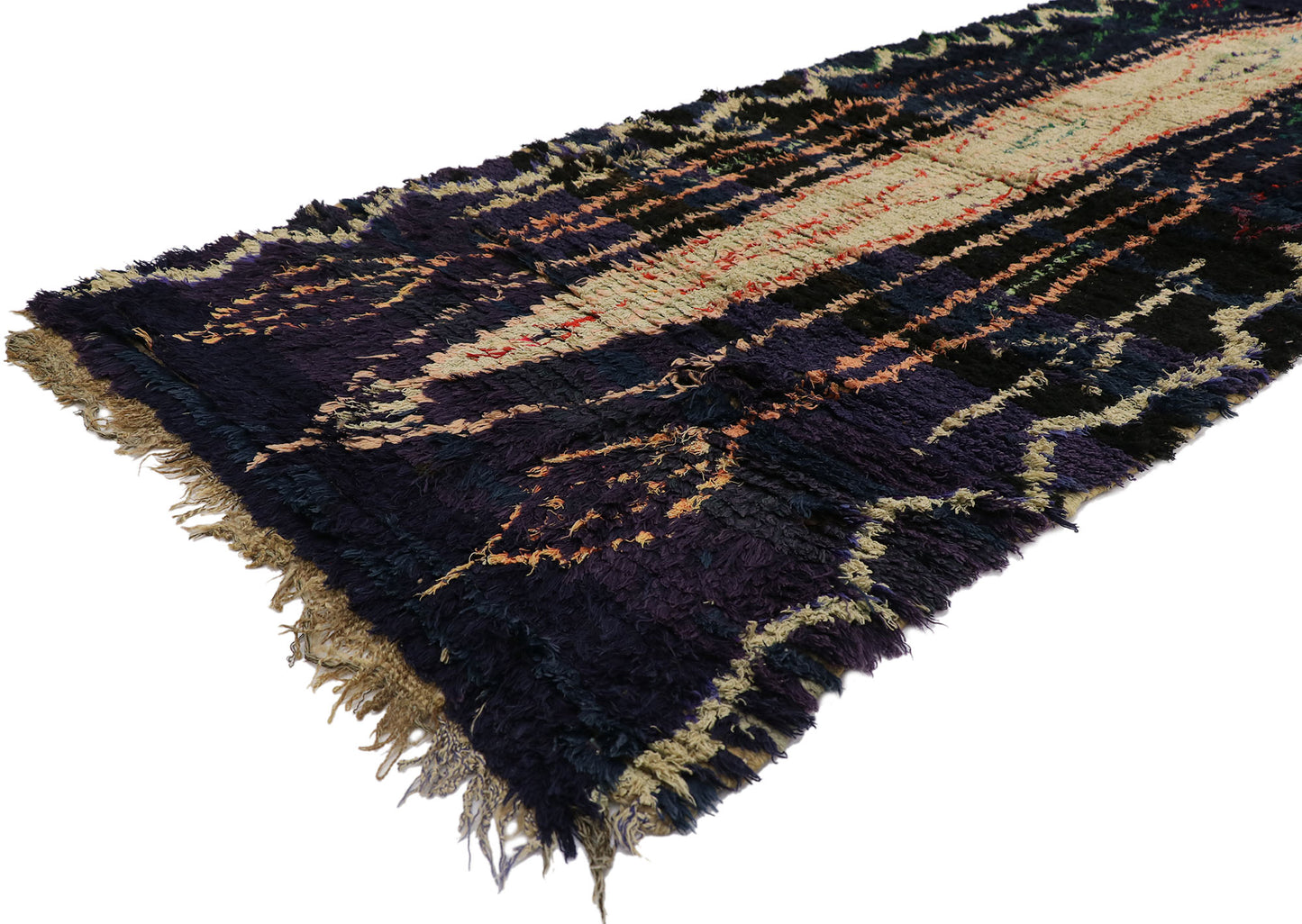 3 x 9 Vintage Moroccan Rug 21658