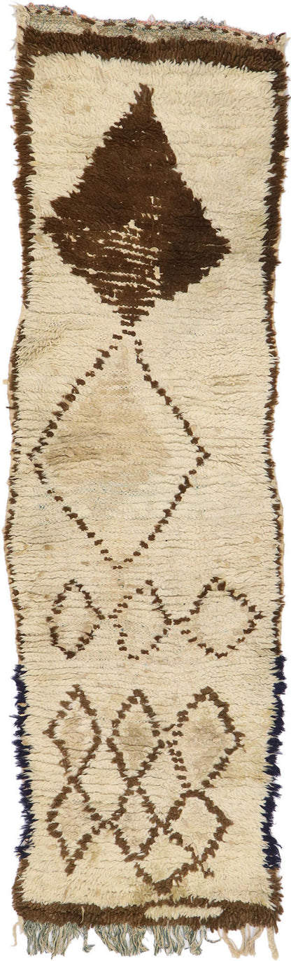 2 x 6 Vintage Moroccan Boucherouite Rug 21659