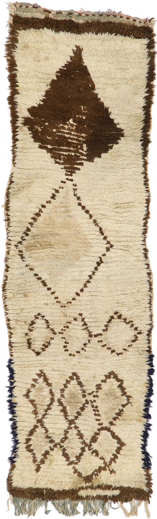 2 x 6 Vintage Moroccan Boucherouite Rug 21659