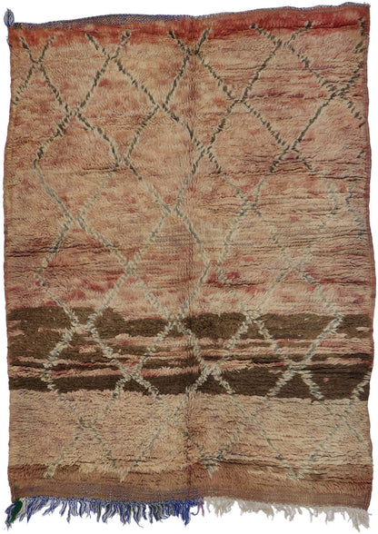 3 x 4 Vintage Moroccan Rug 21667