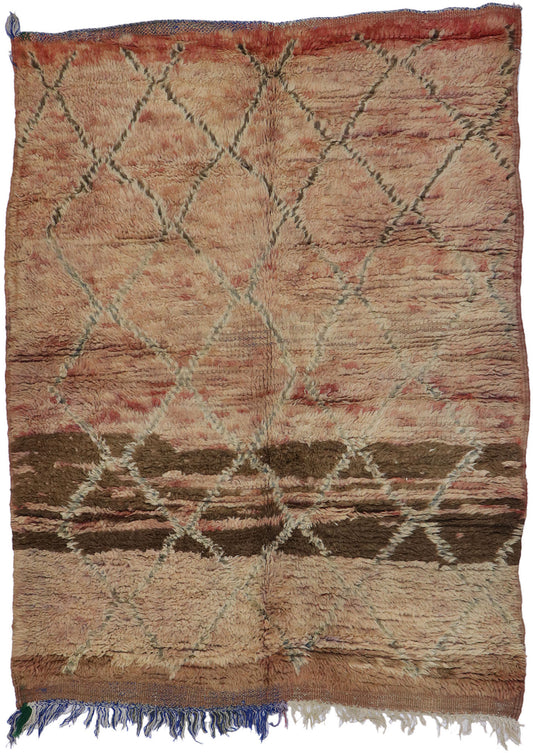 3 x 4 Vintage Moroccan Rug 21667